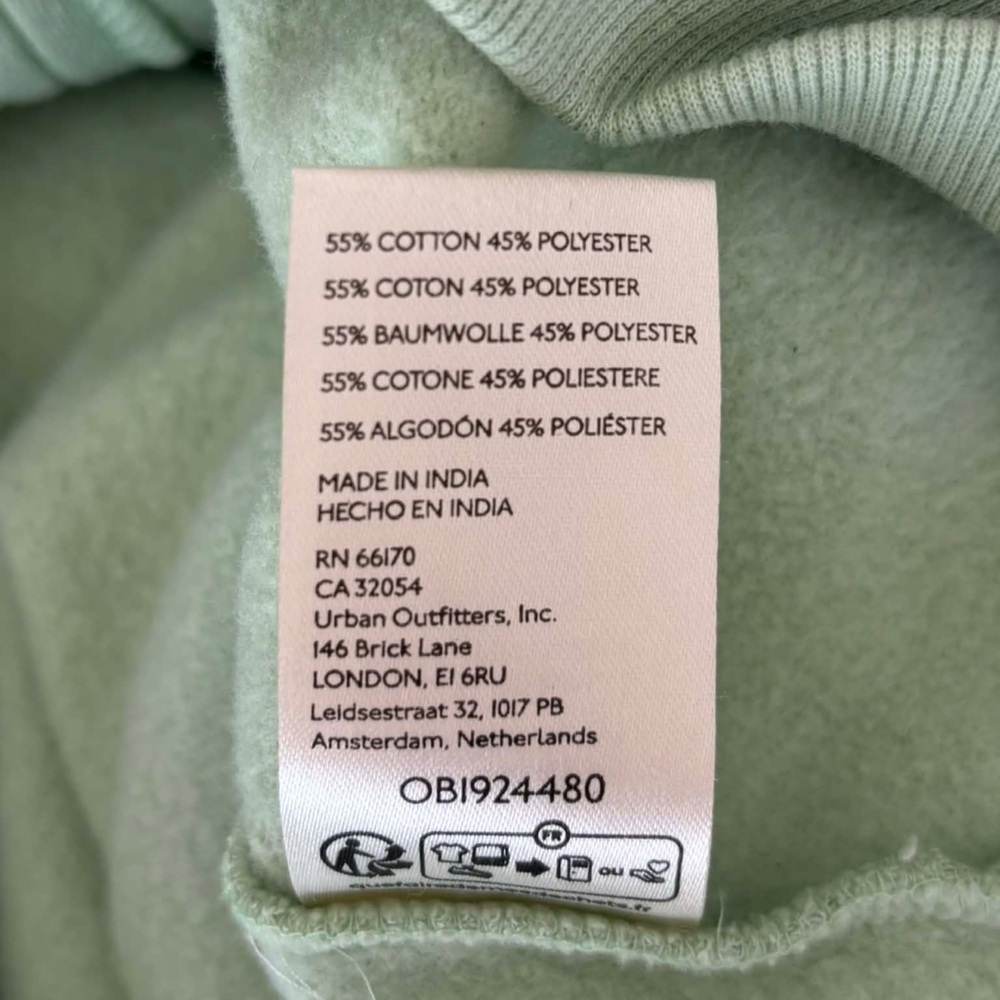 Anthropologie Pilcro Mint Green Crewneck Sweatshirt - Picture 7 of 7